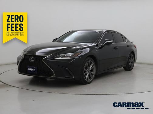 Black 2020 Lexus ES 350 F-Sport