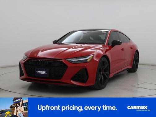 Red 2021 Audi RS 7