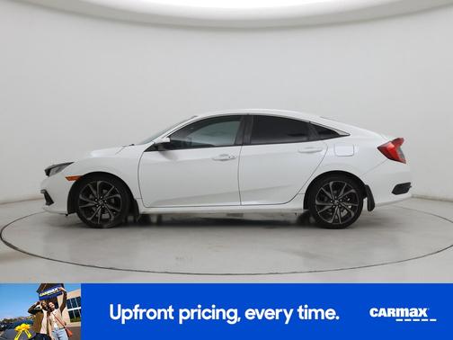 White 2020 Honda Civic Sport