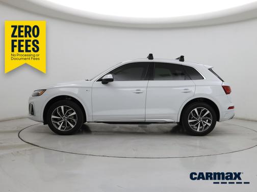 White 2023 Audi Q5 S-Line Premium