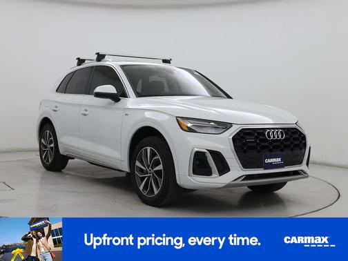 White 2023 Audi Q5 S-Line Premium