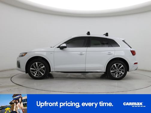 White 2023 Audi Q5 S-Line Premium