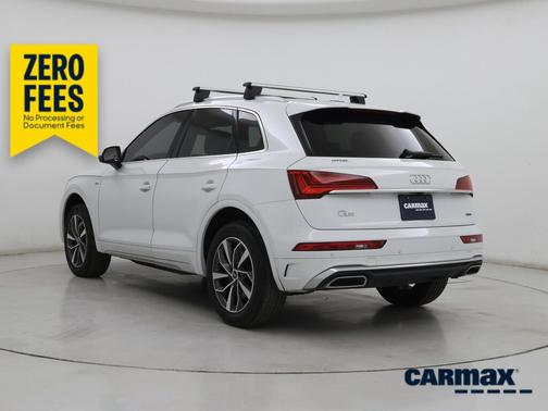 White 2023 Audi Q5 S-Line Premium