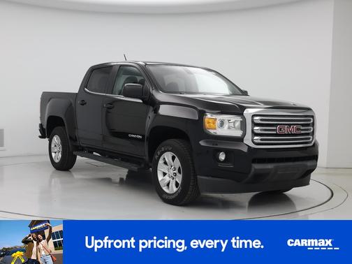 Black 2015 GMC Canyon SLE