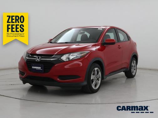Red 2017 Honda HR-V LX