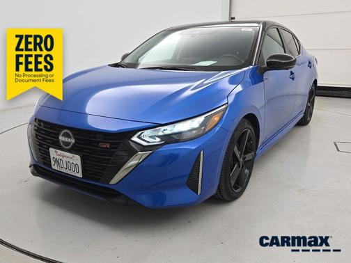Blue 2024 Nissan Sentra SR