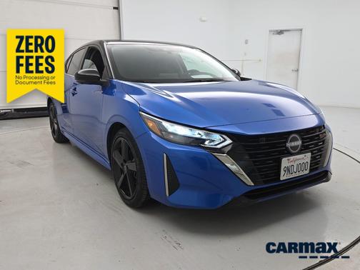 Blue 2024 Nissan Sentra SR