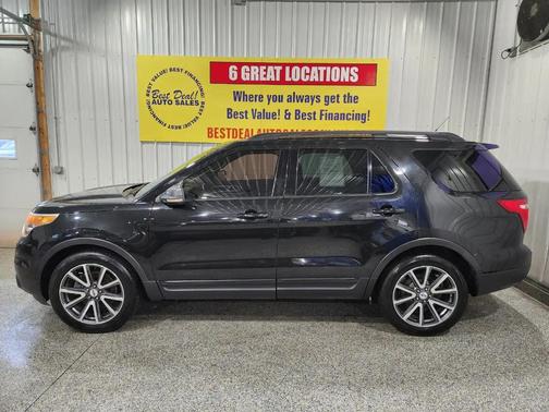 Black 2015 Ford Explorer XLT