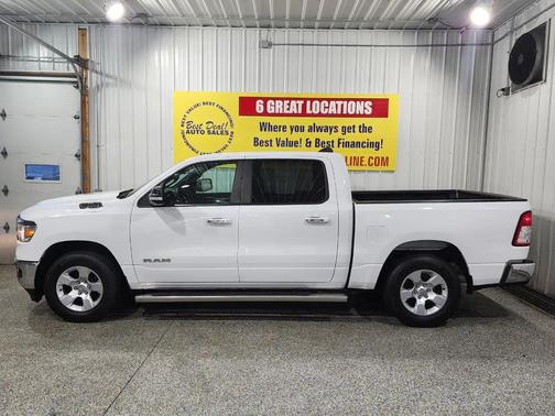 Bright White Clear Coat 2019 RAM 1500 Big Horn