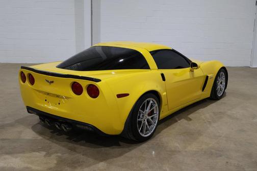 Velocity Yellow Tintcoat 2009 Chevrolet Corvette Z06