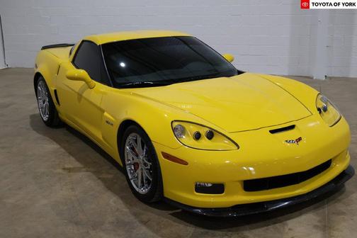 Velocity Yellow Tintcoat 2009 Chevrolet Corvette Z06