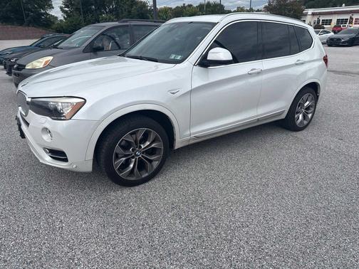 White Metallic 2017 BMW X3 xDrive28i
