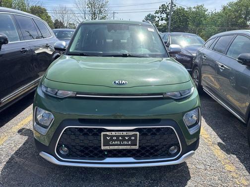 Undercover Green 2021 Kia Soul X-Line