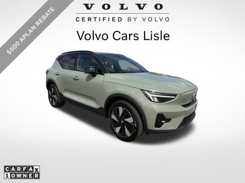 Sage Green Metallic 2025 Volvo EX40 Twin Motor Plus