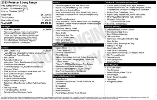 2023 Polestar 2 Long Range Dual Motor