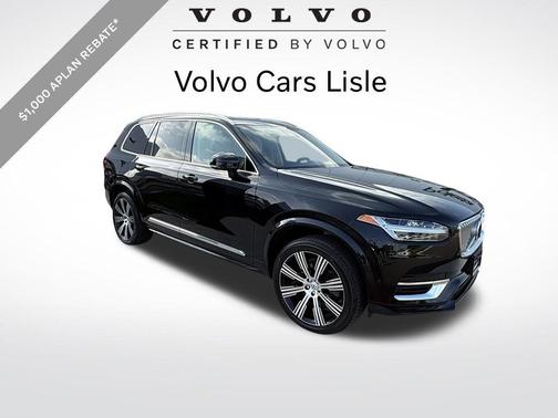 Onyx Black Metallic 2023 Volvo XC90 Recharge Plug-In Hybrid T8 Plus 6 Passenger