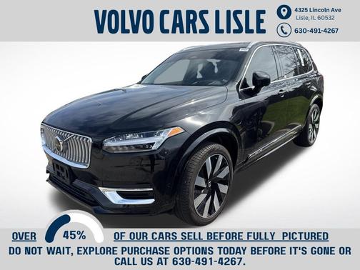 Onyx Black Metallic 2024 Volvo XC90 Recharge Plug-In Hybrid Ultimate