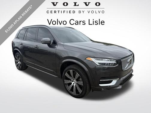 Platinum Gray Metallic 2024 Volvo XC90 B6 Plus Bright Theme