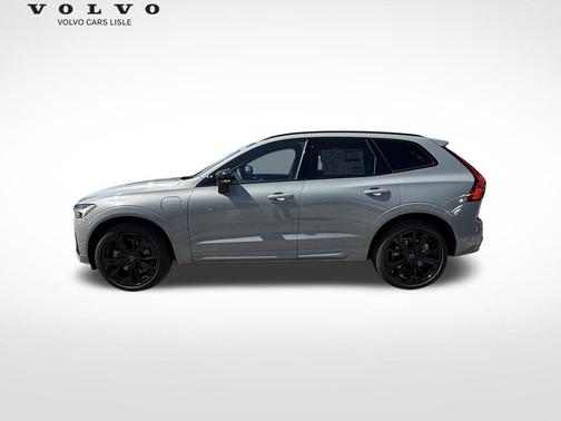 Gray Metallic 2026 Volvo XC60 Plug-In Hybrid T8 Ultra Black Edition