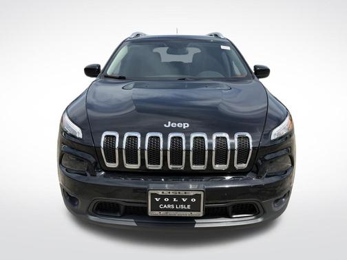 Diamond Black Crystal Pearlcoat 2017 Jeep Cherokee Latitude