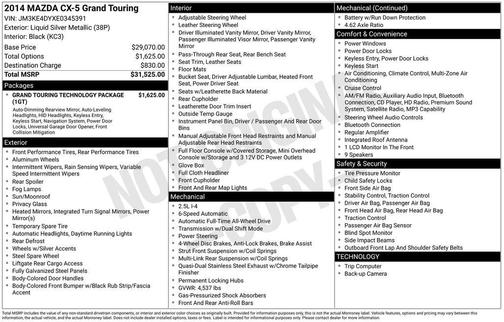 2014 Mazda CX-5 Grand Touring