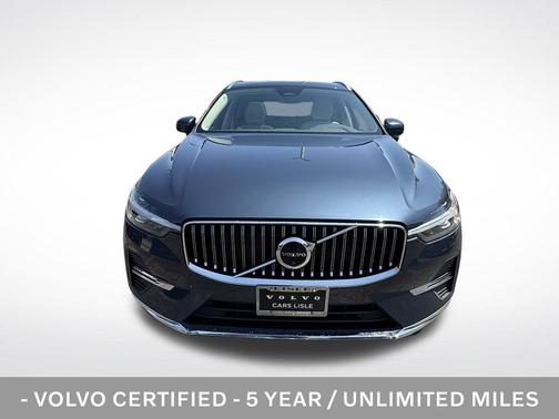 Denim Blue Metallic 2023 Volvo XC60 Recharge Plug-In Hybrid T8 Plus Bright Theme