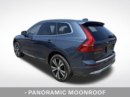 Denim Blue Metallic 2023 Volvo XC60 Recharge Plug-In Hybrid T8 Plus Bright Theme