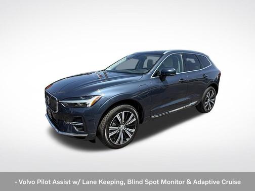 Denim Blue Metallic 2023 Volvo XC60 Recharge Plug-In Hybrid T8 Plus Bright Theme