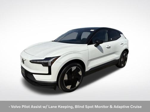 Crystal White Metallic 2025 Volvo EX30 Twin Motor Performance Plus