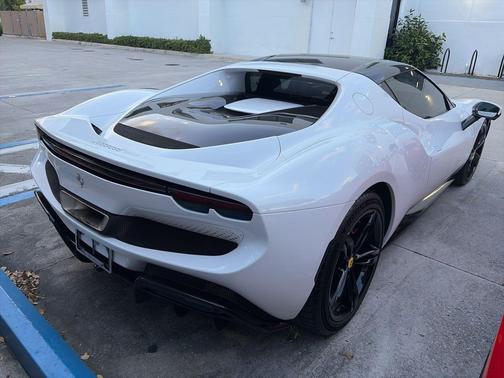 White 2024 Ferrari 296 GTB Base