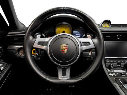 Jet Black Metallic 2015 Porsche 911 Turbo S