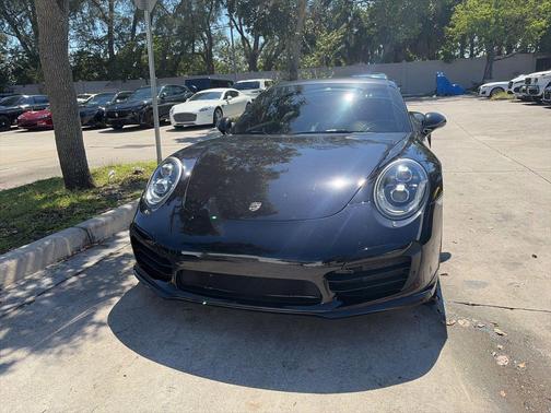 Jet Black Metallic 2015 Porsche 911 Turbo S