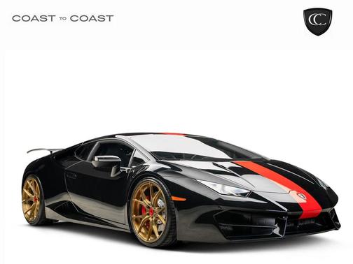Black 2017 Lamborghini Huracan LP580-2
