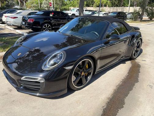 Racing Yellow 2016 Porsche 911 Turbo S