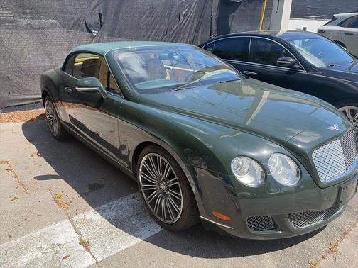 Green 2011 Bentley Continental GTC Speed
