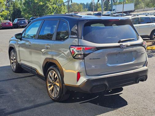 River Rock/Crystal Black 2025 Subaru Forester Hybrid Touring