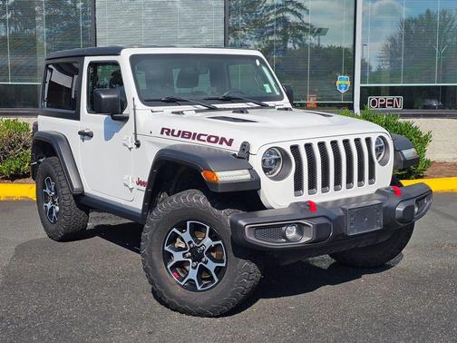 Bright White Clearcoat 2021 Jeep Wrangler Rubicon