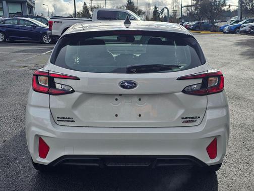 Crystal White Pearl 2026 Subaru Impreza RS