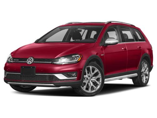 Red 2018 Volkswagen Golf Alltrack TSI SEL