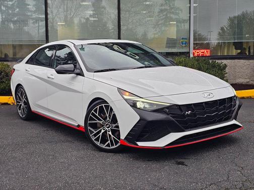 Ceramic White 2023 Hyundai ELANTRA N Base