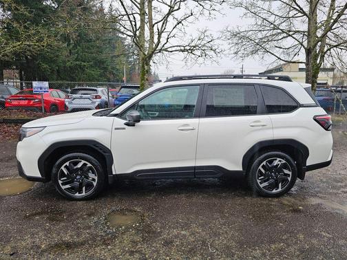 Crystal White 2026 Subaru Forester Hybrid Limited