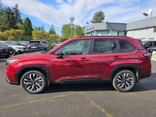Crimson Red Pearl 2026 Subaru Forester Hybrid Touring