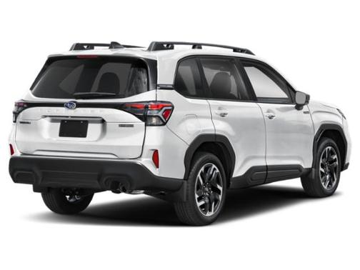 Crystal White Pearl 2025 Subaru Forester Hybrid Premium