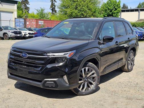 Crystal Black 2026 Subaru Forester Hybrid Touring