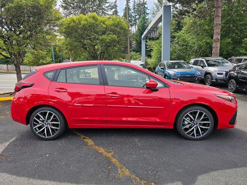 Pure Red 2026 Subaru Impreza Sport