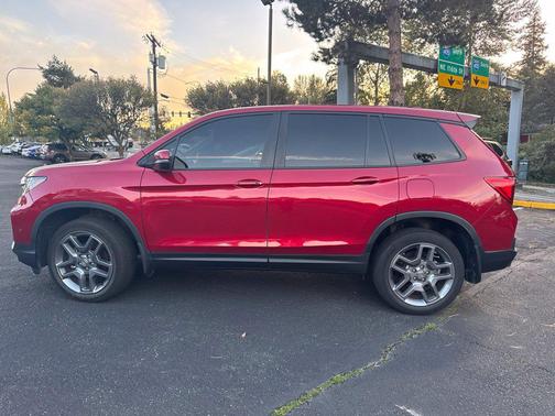 Red 2023 Honda Passport AWD EX-L