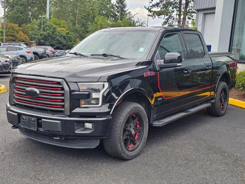 Black 2016 Ford F-150 Lariat