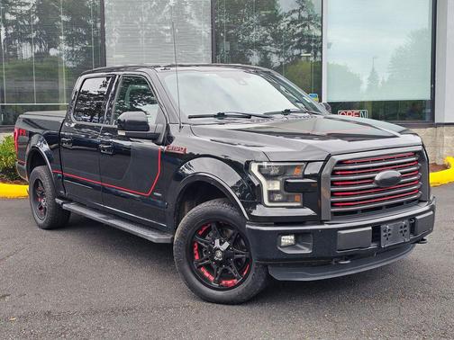 Black 2016 Ford F-150 Lariat