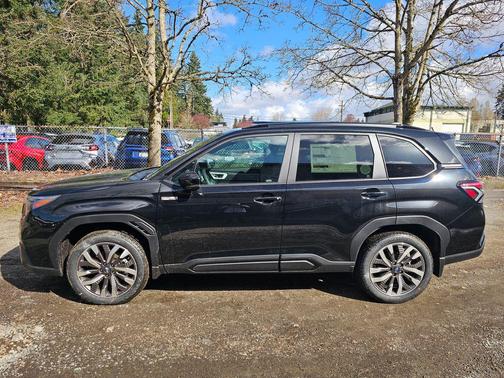 Crystal Black 2026 Subaru Forester Hybrid Touring