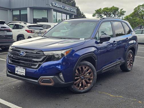 Sapphire Blue Pearl 2026 Subaru Forester Hybrid Sport